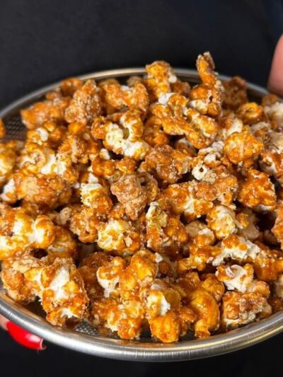 Pipoca de Paçoca Crocante: A Receita de Festa Junina Mais Fácil e Viciante