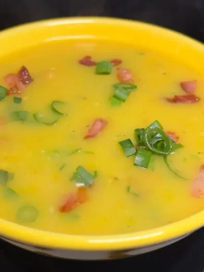 Caldo de Batata com Mandioquinha e Bacon: Receita Fácil e Cremosa