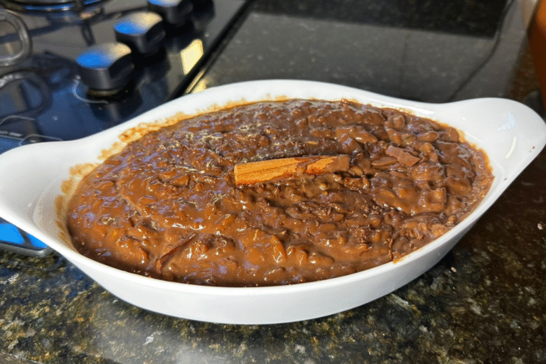 Arroz Doce de Chocolate Cremoso