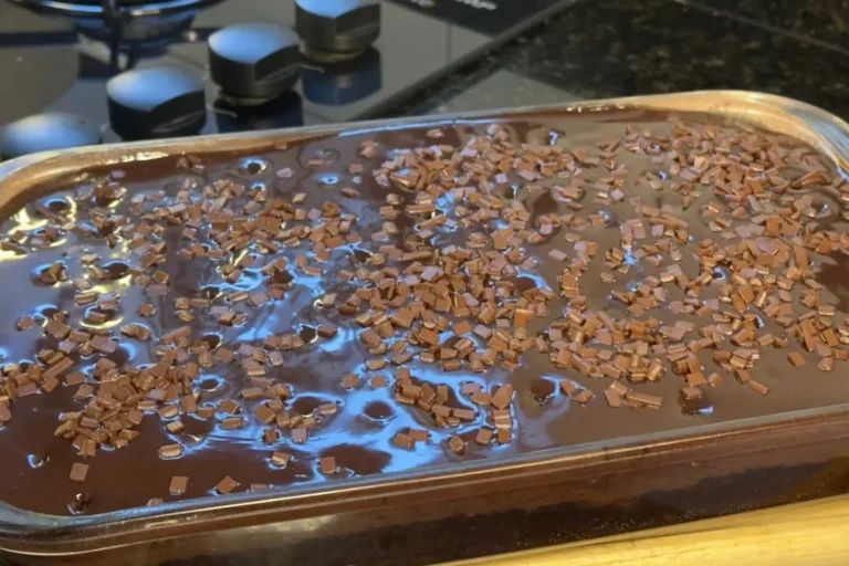 Aprenda a fazer o melhor Bolo de Chocolate bem molhadinho do mundo! Receita fácil com massa fofinha e duas caldas incríveis para um bolo super úmido.