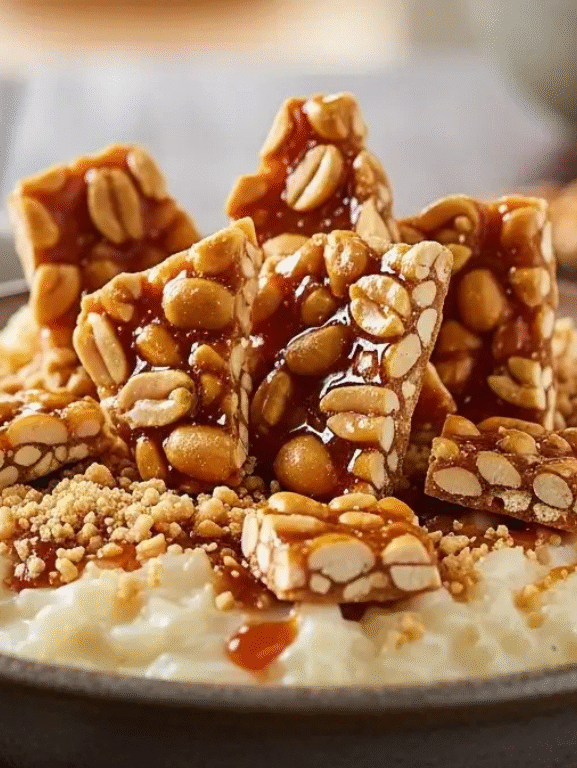 Aprenda a fazer um Arroz Doce de Paçoca super cremoso! A sobremesa de Festa Junina perfeita, combinando dois clássicos em uma receita fácil e incrível.