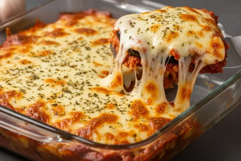 Aprenda a fazer a melhor Berinjela à Parmegiana, com uma casquinha super crocante de panko e fubá! Uma receita fácil, deliciosa e que não amarga.