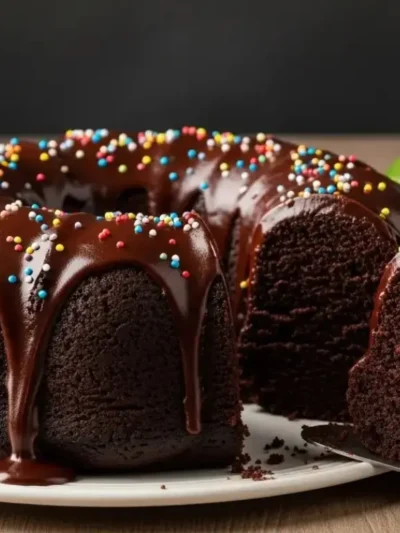 Aprenda a fazer um incrível Bolo de Abobrinha com Chocolate! Uma receita de liquidificador super fácil, fofinha e úmida que ninguém descobre o ingrediente secreto.