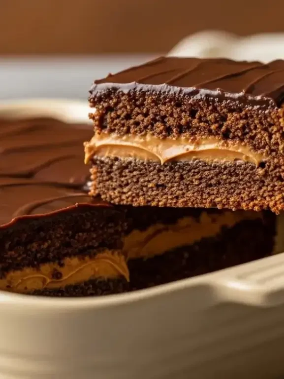 Aprenda a fazer Pão de Mel de Travessa Saudável, sem açúcar e sem glúten! Receita fácil com farinha de aveia, mel e recheio de doce de leite sem açúcar.